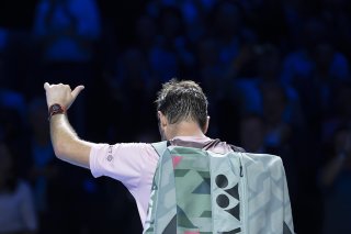 Stan Wawrinka: battu mais non sans avoir livré un superbe combat. KEYSTONE/GEORGIOS KEFALAS